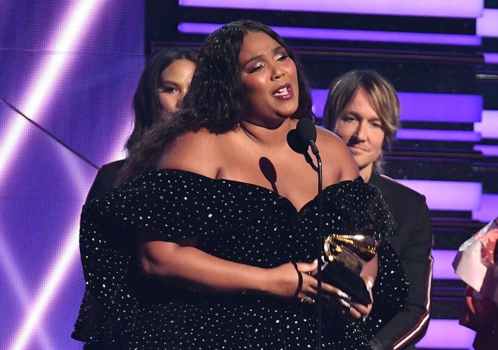 [WATCH] Lizzo Accept Best Solo Pop Performance at 2020 Grammys